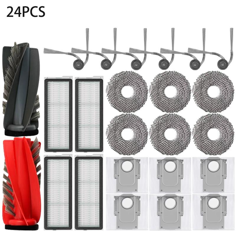 For Roborock Qrevo 5AE Curv / S5X / 5A1 / 5XC / CurvC Vacuum Accessories Main Roller Side Brush HEPA Filter Mop Cloth Dust Bag