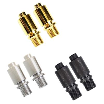 2pcs Electric Guitar Double System Tremolo Arm Socket Whammy Bar Jacks Rocker Socket Replacement Electric Guitar Parts
