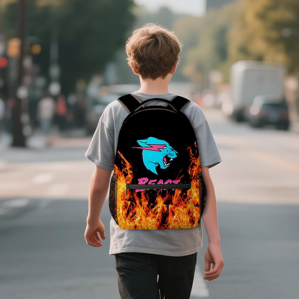 Anime Peripheral Casual Backpack Student Backpack, Back-to-school  Gift, School Bag, Lunch Bag, Pencil Bag Three-piece Set