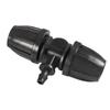 Conectores Tubo de Irrigação Ferramentas de Rega de Jardim 1/2 Polegada Para 1/4 Polegada 63x36mm T de Espigão Irrigação por Gotejamento Novo