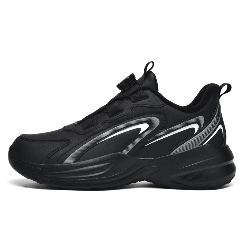 

Men s winter warmth new casual outdoor fleece-lined sneakers light soft-sole speed running shoes fashion comfortable cotton shoe 48