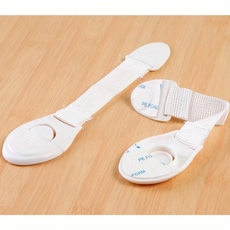 

10 pieces of safe, drawer refrigerator plastic locks without screws, suitable for furniture, kitchen ovens, toilet seats, etc