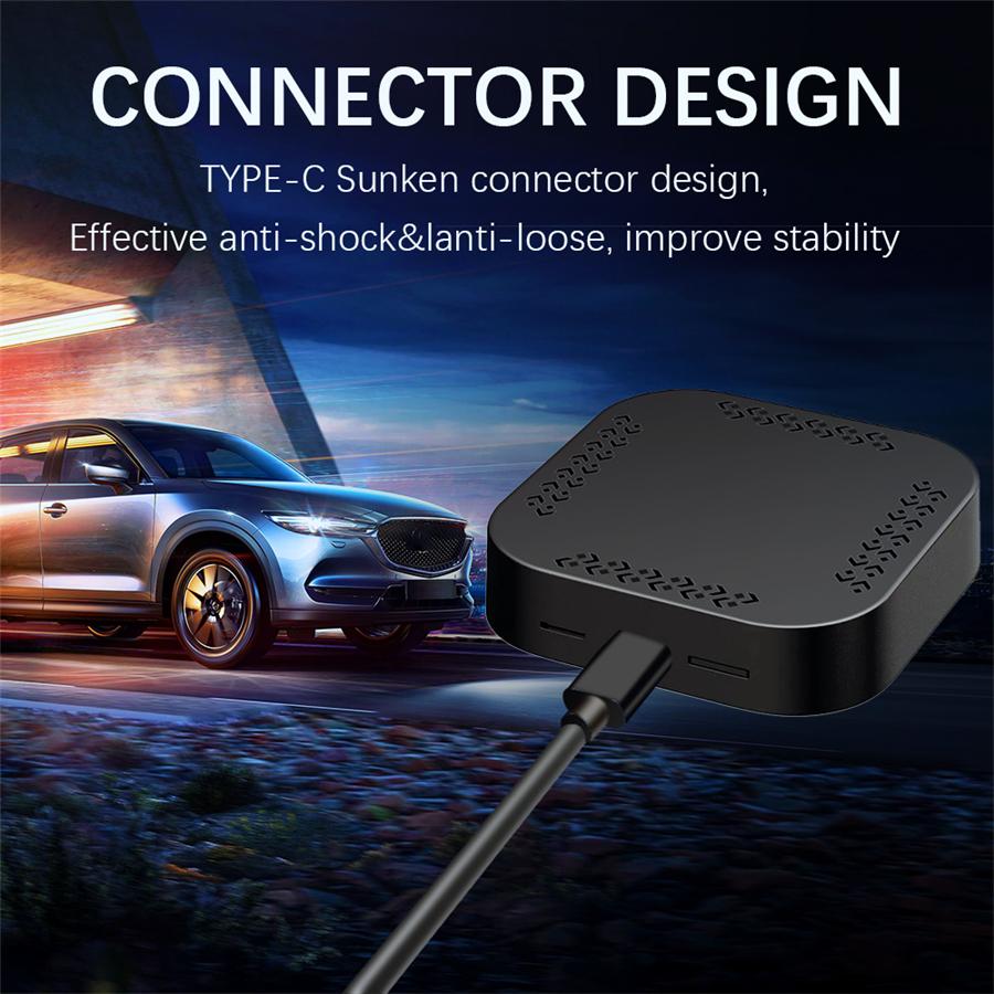 For Support Carplay Ai Box Wireless Android Auto GPS 4G LTE Multimedia Adapter