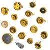 17 Pcs Master Cylinder Bleeder Kit Brake Fluid Bleeder Adapter Brake Pressure Bleeding Set with Quick Connector for Most Vehicle