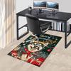 Anime Cartoon Design Chair Mat - Merry Christmas Theme - Non-Slip Carpet for Office, Home Decor, Living Room, Bedroom, Gaming Room & Dormitory.R064