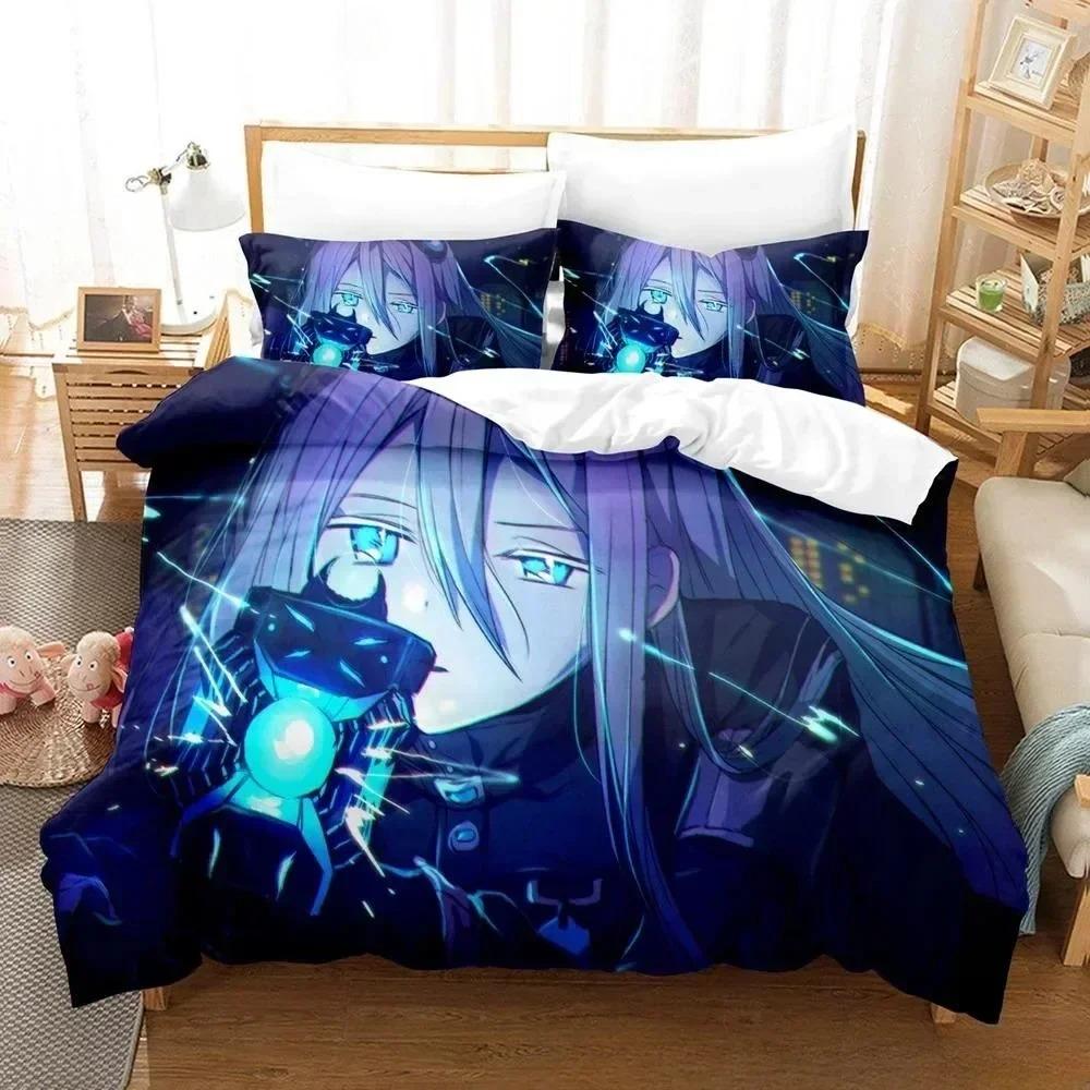 Comforter 3D Anime Kawaii Girls Yoisaki Kanade Bedding Set Printed With Bed Soft Queen King Size Bedclothes Home