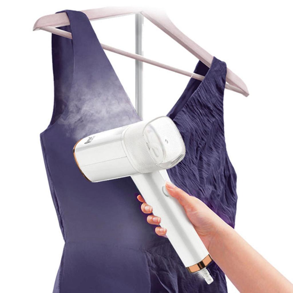 Handdampfbügeleisen 1000W 120ML Wassertank Faltbare Tragbare Kleidungsbügelmaschine für Reise Wohnheim