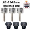 Hotend Kit for Bambu Lab A2L A1 A1 Mini, Stainless Steel Integrated High-Precision A1 Nozzle Same as Original Quality Assurance