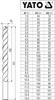 Metal Drill Set Co-Hss 25 Pcs 1-13Mm Yt-41605 Yato