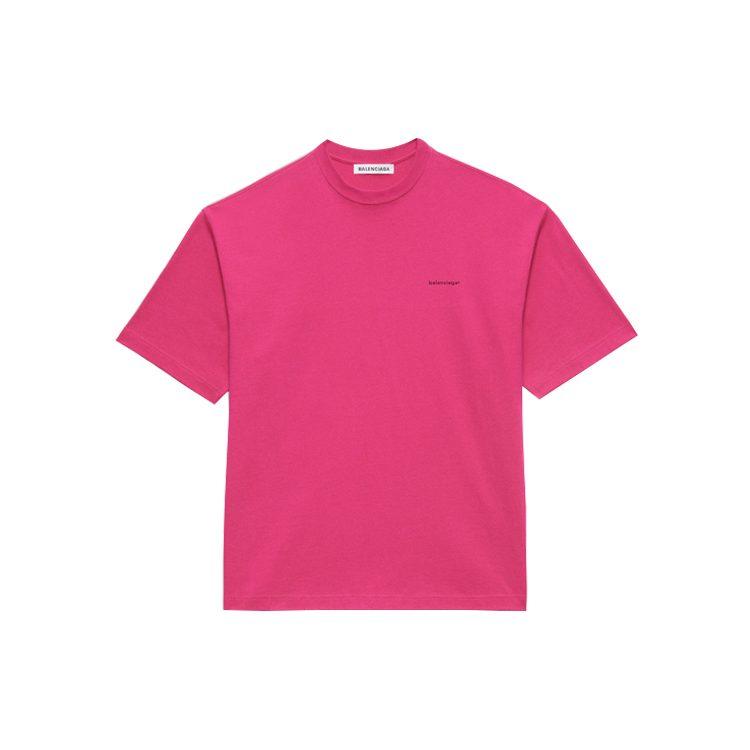 Balenciaga T Shirts Unisex Crew Neck Moderate Straight Fit 556104TBV435630