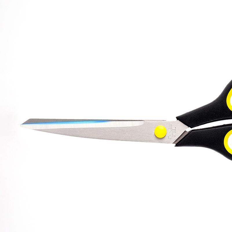 6color Office Scissors,Stainless Steel Scissors Anti Rust,Handmade Paper Cut Diy Domestic Office Student Use,ZS-18