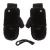 Warming Glove with Neck Strap Mittens Windproof Thickened Gloves Accessory