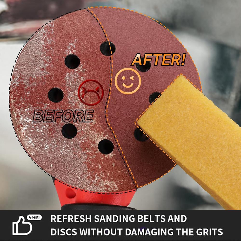 Abrasive Cleaning Glue Stick Sanding Belt Band Drum Cleaner Sandpaper Eraser For Belt Disc Sander