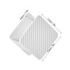 Dish Sponge Holder Multifunctional Storage Drain Rack for Kitchen Sink Plastic Dishwashing Scrubber