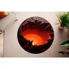 Optical Illusion 3D Crack Vortex Deep Hole Carpet Decor Floor Mat Bedroom Leisure Area Carpets Sofa Soft Bedside Non-slip Rugs