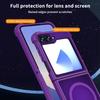 For Samsung Galaxy Z Flip7 FE 5G/Z Flip6 5G Case Compatible with MagSafe TPU+PC Matte Phone Cover