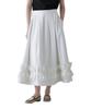 Flared Skirt Double Cloth 36 [ADORE] Women's 531-6220701 031_Ecru