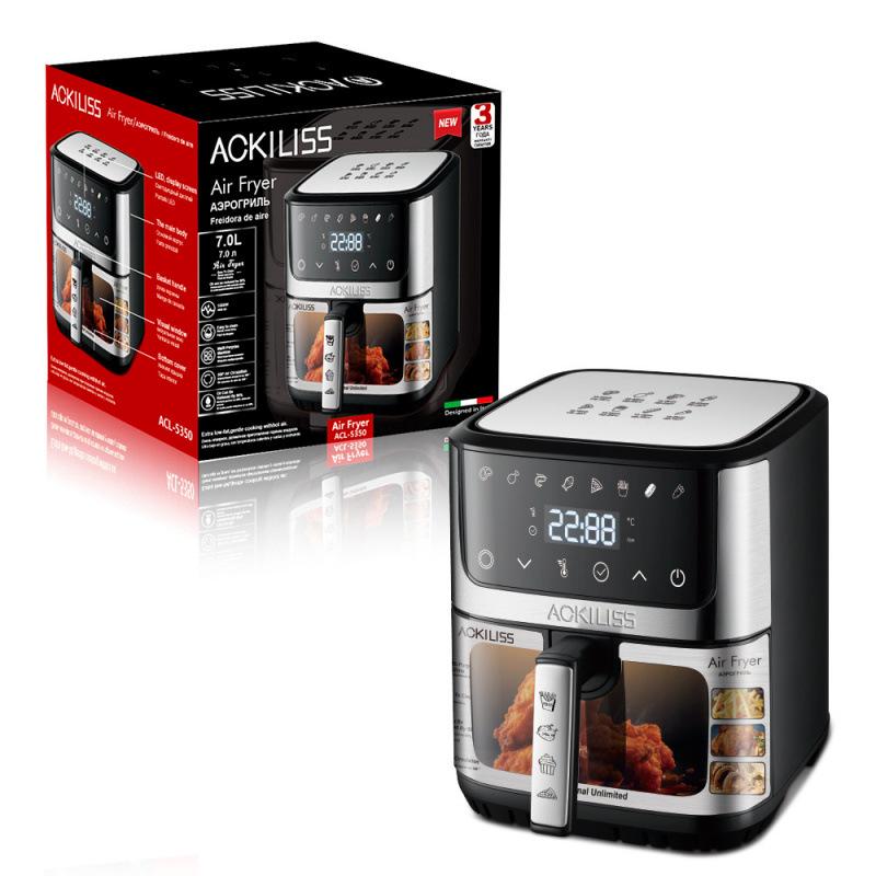 

ACKILISS 7L European Standard Smart Touchscreen Multifunctional Air Fryer