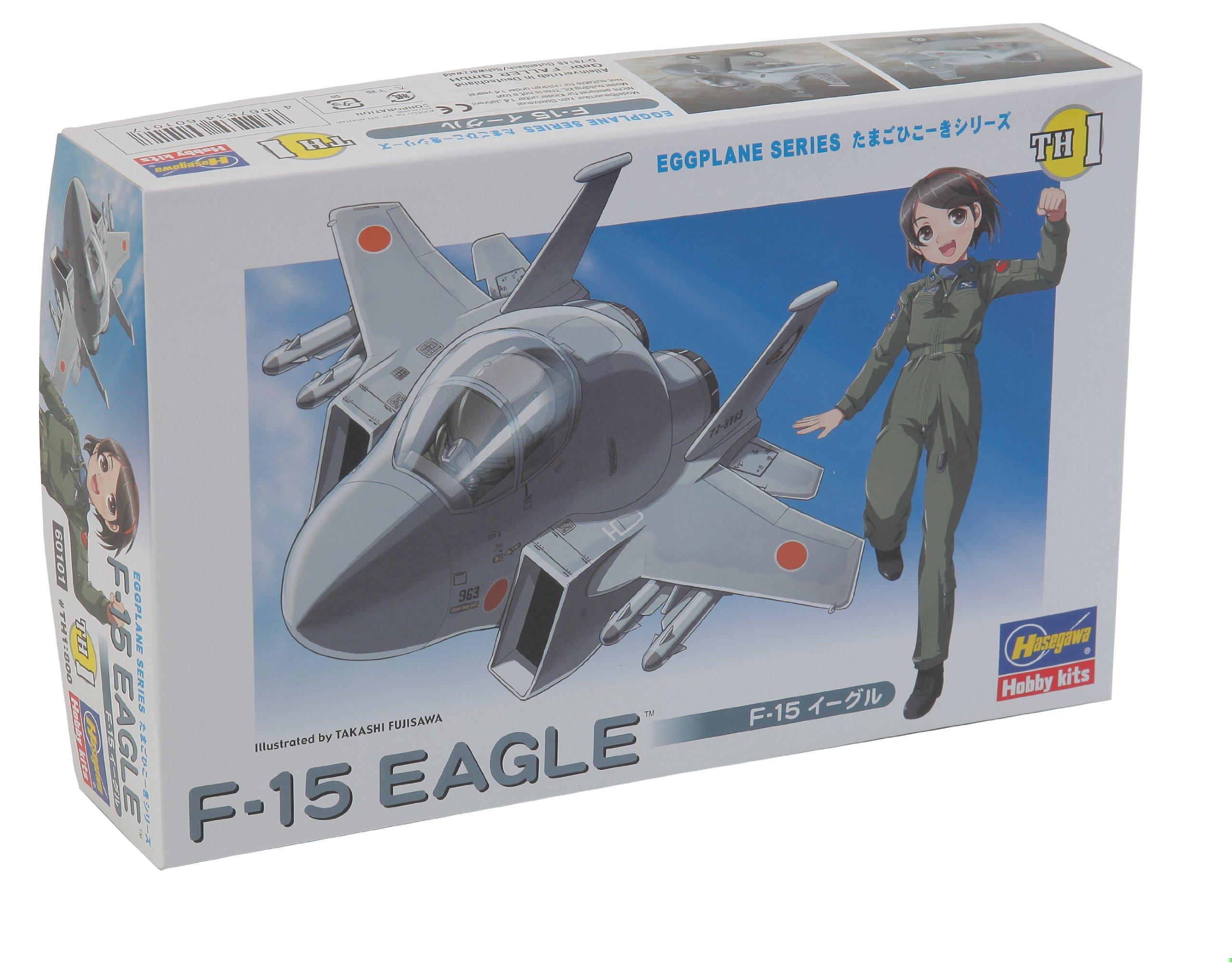 

Hasegawa Egg Plane Air Force Eagle Plastic Model TH1 Self-Defense F-15 Non-scale