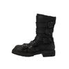 Yamamoto Style Dark Multi-layer Belt Buckle Martin Boots Tooling Locomotive Boots Punk Knight Boots Men's and Women's Retro Pirate Boots