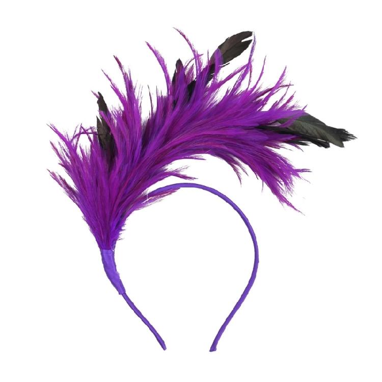 Party Plume Hairband Carnivals Hairhoop Head Accessories For Dancing Event and Music Festival Gathering
