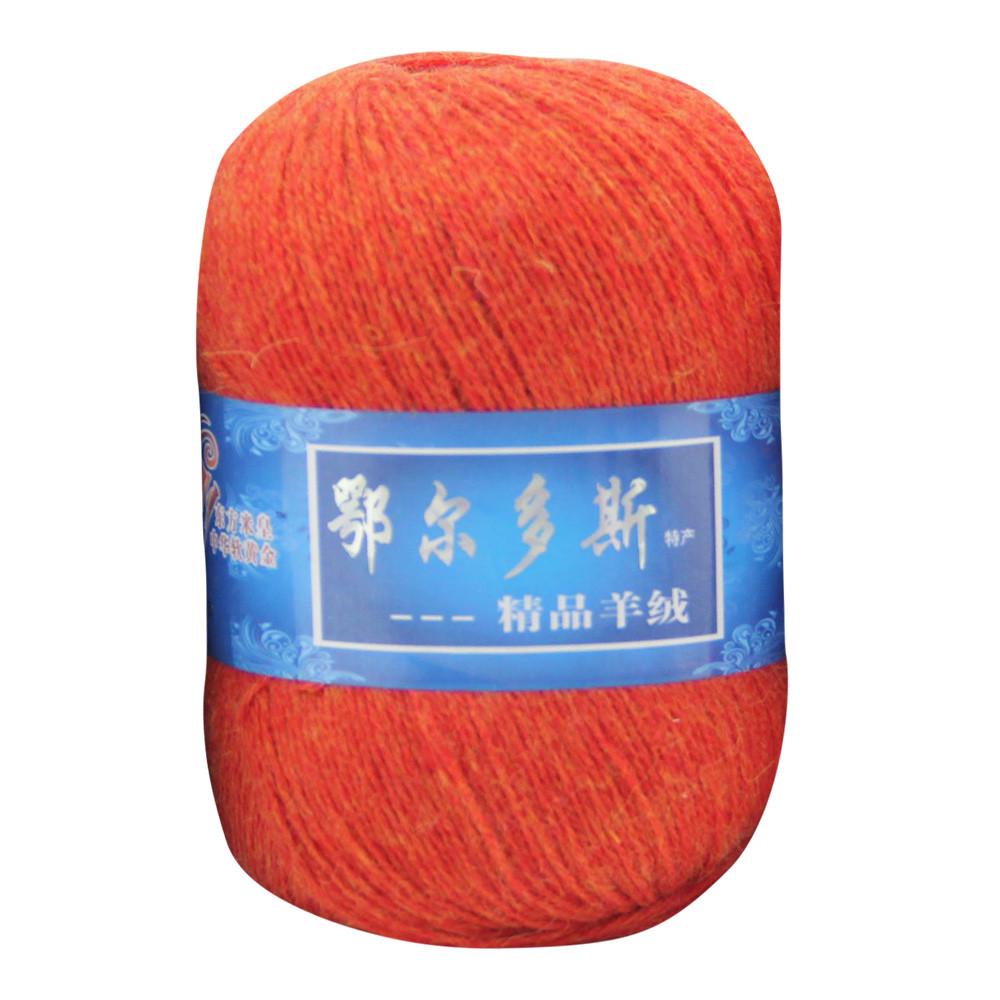 Hilo de Cachemira suave tejido a mano, hilo de lana mongol para manualidades, 1 ud.