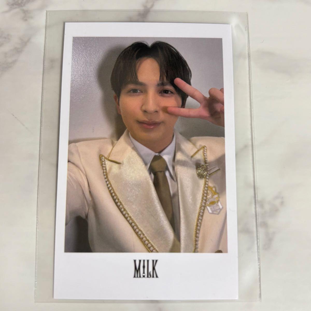 Used EBiDAN YES! Tokyo Instax Style Solo Card M!LK Hitoshi Yoshida Instax Style Trading Card Lily Event