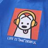 0-5-Year-old Children's Short Sleeved Set Boys' Cartoon Round Neck T-shirt Casual Denim Shorts Two-piece Set