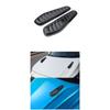 Preemi Universal für Civic 10. Generation 2016-2025 Dekoration NUR Auto Zubehör Front Motorhaube Luftstrom Lüftungsschlitz Motorhaube Lufteinlass Abdeckung Zierleiste