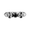 Anonymous Artisan Twin Dagger Eye Ring