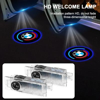 LED Auto Tür Logo Projektor Emblem Willkommenslicht für E90 E91 E92 E60 E61 F11 F10 F07 E63 E64 F12 F13 F30 E87 F20 Zubehör
