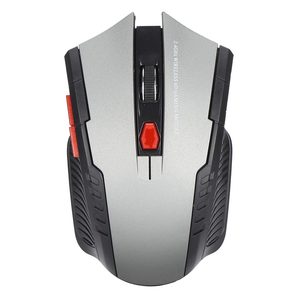 Game Mouse Smart Slim Mini Portable 2.4G Cordless Mouse with USB Receiver for Office Laptop