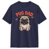 Fathers Day Tshirt Summer Pug Dad Hipster T Shirts Unisex 100 Cotton O Neck 4xl 5xl 6xl Top Tees Shortsleeved Y2k Fun Tops