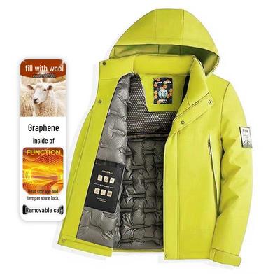 Winter Autumn Graphene Skiing & Mountaineering Softshell Jacket for Men & Women
