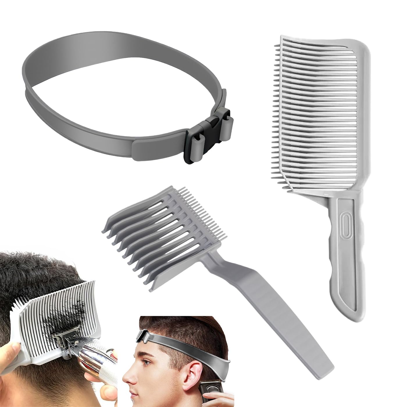 

Кумоми Фейд Волосы Парикмахер Волосы Волосы Изогнутое Позиционирование Плоская Верхушка Стрижка Волос Парикмахерское Искусство Легко Использовать для Дома Парикмахерские Принадлежности Расческа, Триммер,