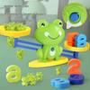 Children's Digital Frog Balance Toy for Early Math Learning and Kindergarten Education.