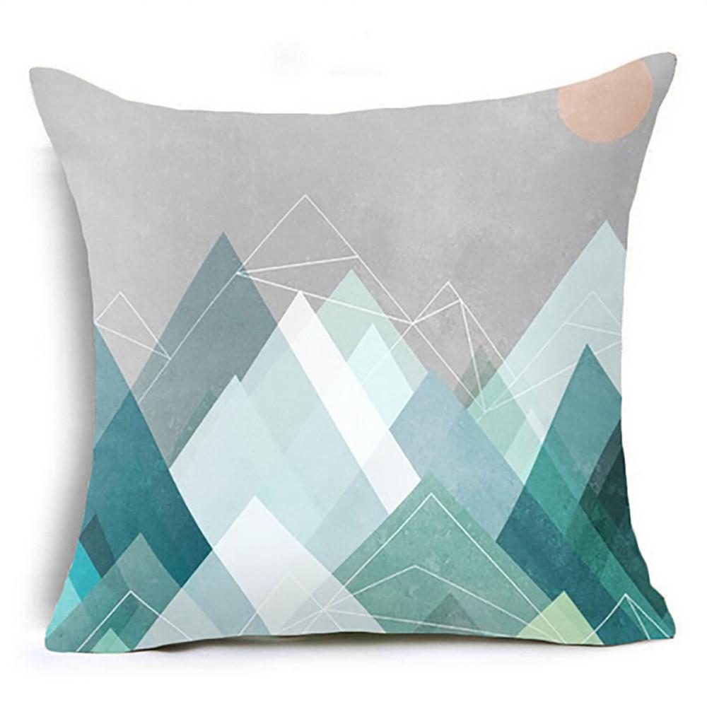 Geometric  Pillow Case Waist Cushion Cover Sofa Home Decor