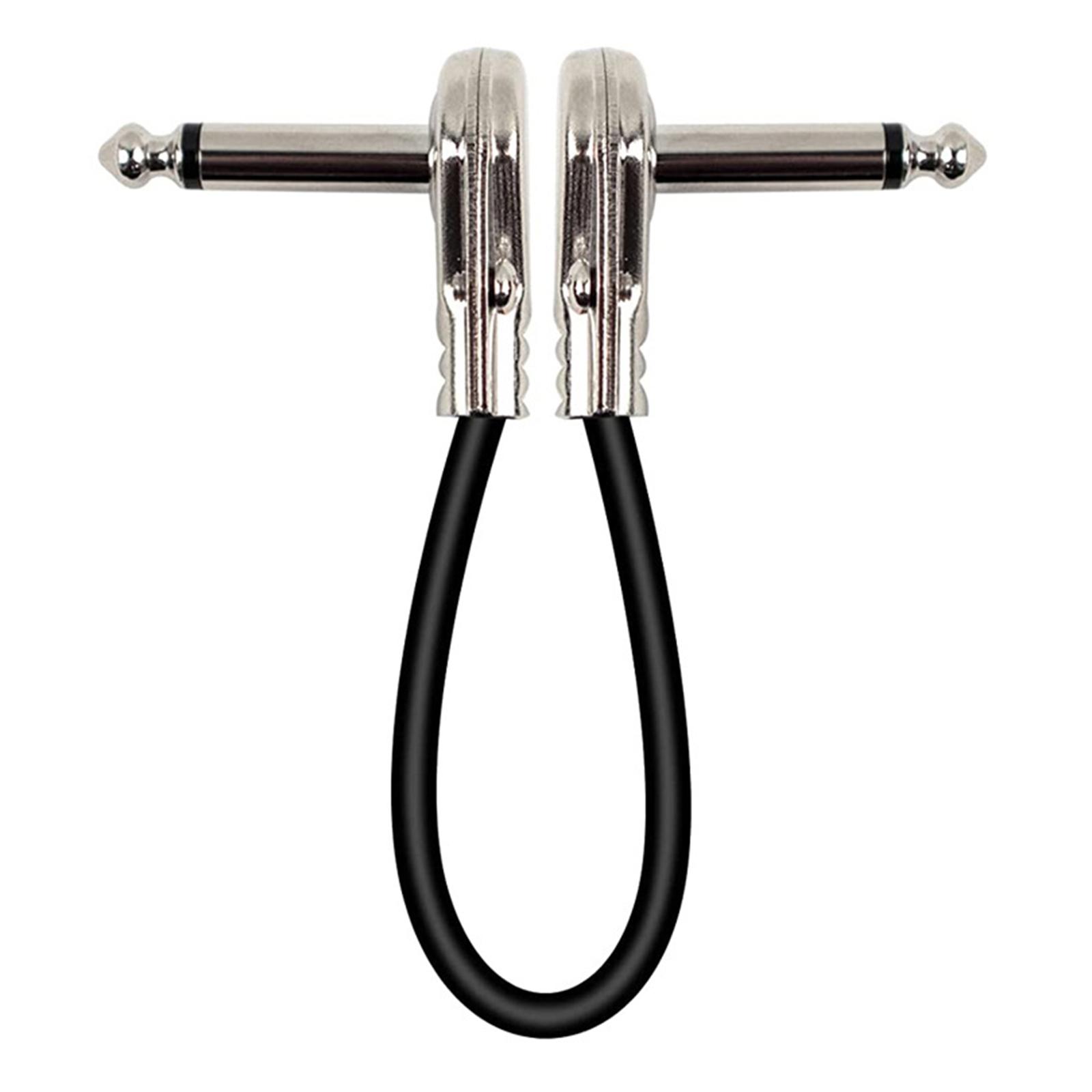 

Патч-кабели для гитарных эффектов, металлические угловые разъемы, кабели для гитарных педалей, подходящие для максимальной эффективности педалборда 15