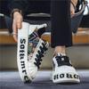 Fashion Brand Men's Shoes 2024 Summer Shoes Breathable Fashion Trend Shell Head Joker Trend Breathable Thick-soled Daddy Shoes