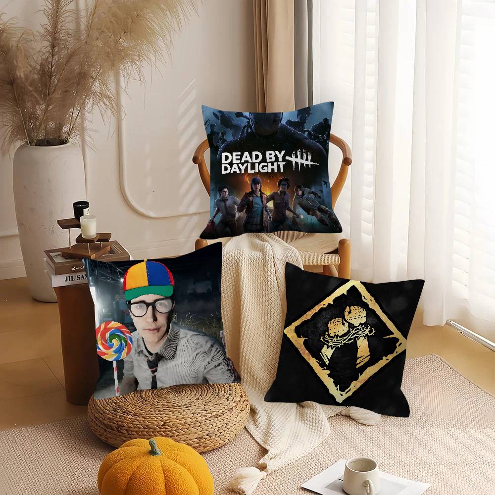 Game D-Dead By D-Daylight Cushion Cover Pillow Cover Decor Pillowcase Printed Cushion Case For Couch