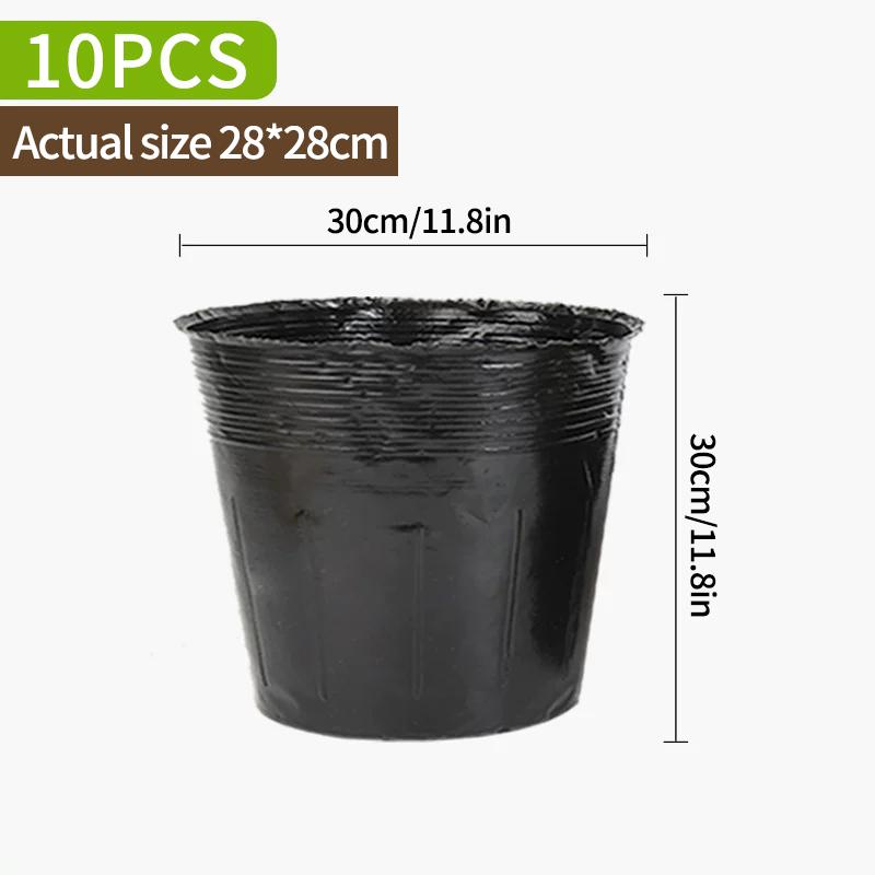 10/20/50Pcs Flower Pots Plant Seedling Pot Succulent Pots Home Garden Decoration Pots For Plants Gardening Supplies