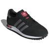 Adidas Originale La Trainer Leder Wildleder Mesh Schlicht Bequem Rutschfest Langlebig Low-Top Lifestyle Freizeitschuhe Unisex Sneaker Schwarz Grau IG1750