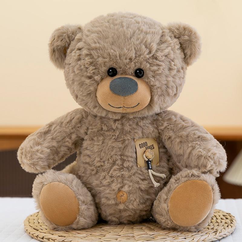 

Кукла Мишка Роми Кукла Мишка Воин Подарок на День Рождения Плюшевая Игрушка Успокаивающая Кукла 25cm коричневый