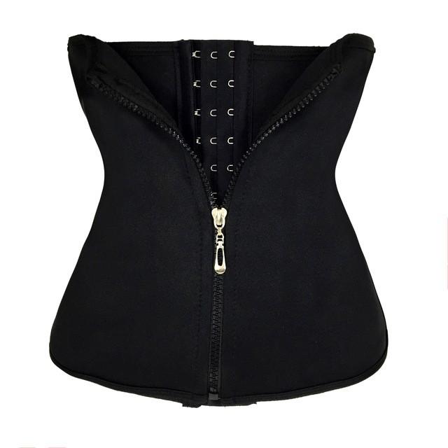 Hot Sale Waist Trimmer Double Band Waist Trainer Corset for Women Tummy Control with Custom Logo Service Breathable for Adults
