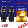 LED 2X 3157 Bulbs Reverse LED Turn Backup Signal Light Lamp 3156 3057 4157 Amber