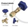 For R22 R134a Common Opening Valve Bottle Opener Refrigeration Repair Replacement Spare Easy Installation Parts