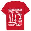 They Call Me Mr Fix It Men's Clothing Funny Graphic Tops Handyman Repairman O Neck Tees Pure Original Oversized T Shirt for Men