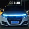 1PCS Dynamic Meteor Led Car Hood Lights Strip Universal Engine Hood Guide Decorative Light Bar Auto Headlights Car Running Light