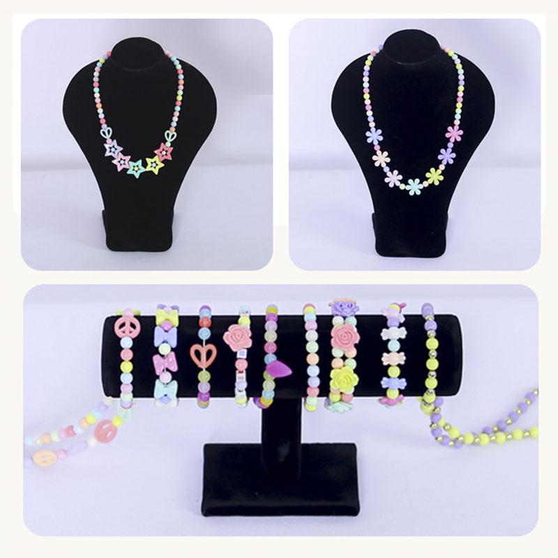 Non-Toxic Children'S Handmade Beaded Diy Handmade Bracelet Necklace Ornaments Accessories Colorful Beads Educational Toys For Children Gifts