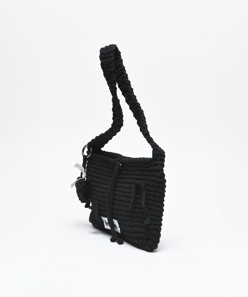 Limelike Demi Knit Bag_Black